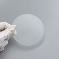 Disque de verre circulaire dépoli anti-reflet sur mesure, filtre mat trempé non réfléchissant pour instrument optique
