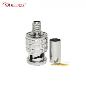 Conector BNC Macho <span class=keywords><strong>de</strong></span> 3GHz y 75 Ohm, Tipo Crimp Q9, Equivalente a Canare, para Cables L-3CFB/V-3CFB, 12G-SDI, CCTV, HD-SDI, BCP-B3F, 6G-SDI, Cámara 4K UHD - Product Image 2