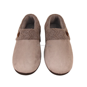 Chaussons d'intérieur pour <span class=keywords><strong>homme</strong></span> G2, en tricot anti-plis, avec fourrure anti-affaissement, mousse à mémoire de forme <span class=keywords><strong>ultra</strong></span>-douce et semelle extérieure en TPR, pour l'hiver - Product Image 3
