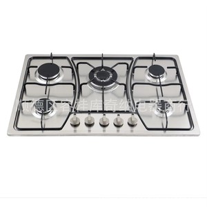 เตาแก๊สแบบฝังในครัว 5 หัวเตา สแตนเลสสตีล รุ่น GH-S7650A - Product Image 3