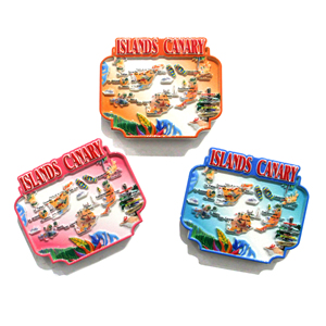 Imán de Resina 3D Personalizado para Refrigerador, Recuerdo Turístico de las Islas Canarias, España - Product Image 2