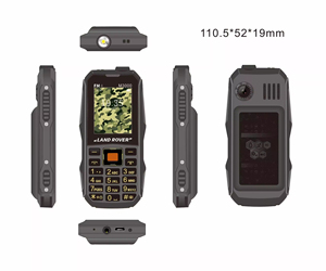 โทรศัพท์มือถือคุณภาพดี ใช้งานง่าย รุ่น M300 รองรับ 2 ซิม พร้อมลำโพง วิทยุ FM หน้าจอสี 2.8 นิ้ว ของใหม่ โทรศัพท์ปุ่มกด - Product Image 2