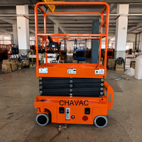 Mini-élévateur à ciseaux autopropulsé de 300 kg pour la location et la revente