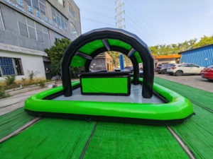 Plataforma de ocio flotante inflable de PVC personalizada con accesorio de bomba impermeable 20kg + capacidad - Product Image 6