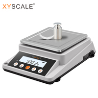 Balance de précision pour bijoux 310g 0.1g Balance de pesage à affichage numérique LCD
