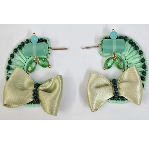 Pendientes de Moda Rojos para Mujer, Estilo Sensible, Estilo Celebridad, Pendientes Largos para Boda, Hechos a Mano en India - Product Image 3