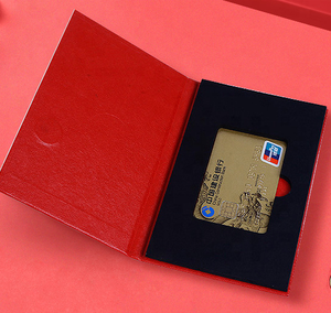 Logotipo de impresión en caliente de plata personalizada, caja de embalaje de regalo de papel VIP, regalo de membresía de pvc de plástico - Product Image 2