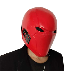 <span class=keywords><strong>Masque</strong></span> <span class=keywords><strong>de</strong></span> film à capuche rouge Casque <span class=keywords><strong>de</strong></span> <span class=keywords><strong>Jason</strong></span> Accessoires <span class=keywords><strong>de</strong></span> costumes d'Halloween <span class=keywords><strong>Masque</strong></span> <span class=keywords><strong>de</strong></span> super-héros pour la fête masquée - Product Image 2