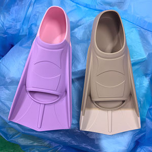 Diseño clásico Aletas de natación de silicona Bolsillo de pie completo 36-38 Tamaño DE LA UE Tamaño ancho Snorkel Buceo Aletas de natación - Product Image 6