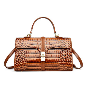 New PU Leather Large Capacity Woman Handbag Grid Shoulder <b>Bag</b> Fashion Casual Designer Crossbody Ladies PurseBag Women's <b>Bag</b> - Product Image 4