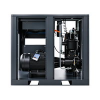 Compresseur d'air rotatif industriel à vis 15KW 20HP à vitesse fixe 7-12 bars, écoénergétique, robuste, pour l'Afrique du Sud
