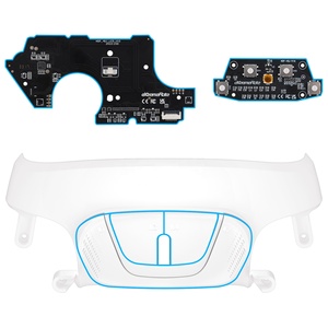EXtremeRate Kit de Remapping RISE4 avec Paddles Arrière Blancs et Boutons Arrière Programmables pour Manette Pro Nintendo Switch - Product Image 4