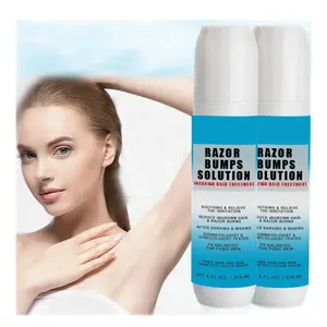 TOP Intimate Razor Bumps Solution Ingrown Hair Treatment Pubic Hair Skin Bikini Post Shave Serum For Soothing Relieve Irritation