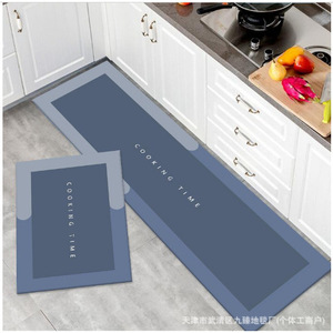 Alfombra de Cocina Rectangular de Fibra de Poliéster Antideslizante, Absorbente de Agua, Resistente al Aceite y Lavable - Product Image 4