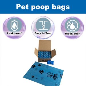 Sacs à déjections canines biodégradables personnalisés avec logo, 7 couches, désodorisants, avec distributeur et support – Vente directe usine - Product Image 3
