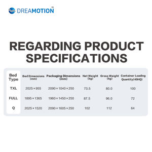 Base Letto Elettrica Regolabile Dreamotion con Luce LED, Funzione Massaggio, Quattro Motori, Confortevole, Misura Queen, Silenziosa, Motore Jiecang - Product Image 5