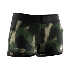 Shorts de Baño 2 en 1 para Mujer, para Resort y Uso Diario, UPF100, Bolsillos Inclinados, Absorben el Sudor, para Piscina y Calle - Product Image 3