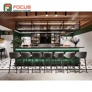 Mostrador de Servicio Profesional para Cafetería, Vitrina de Vidrio, Zona de Recogida de Pedidos, Mostrador de Servicio para Tienda - Product Image 3