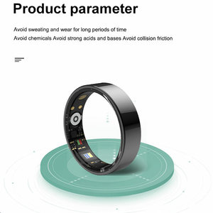 Trend Health Ring Frecuencia cardíaca Oxígeno en sangre Batería de larga duración Impermeable Finger Fitness Tracker Bluetooth Smart Ring - Product Image 5