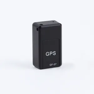 เครื่องติดตามรถ GF07ติดตามแบบเรียลไทม์เครื่องติดตามสัตว์เลี้ยง2G เครื่องติดตาม GPS กันน้ำระบุตำแหน่ง GPS ขนาดเล็กระบบแม่เหล็ก