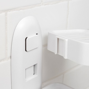 <b>Bathroom</b> <b>Accessories</b> Shower Holder Tier Soap Case Holder Double Layer Soap Storage Rack Drainable Tray Soap Dish - Product Image 6