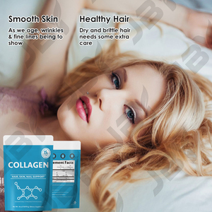 JBY OEM ODM Özel Etiketli Cilt Deniz Kolajeni Tozu 450 gr + <span class=keywords><strong>C</strong></span> Vitamini ve Hyaluronik Asit ile Saç, Tırnak ve Cilt İçin - Product Image 5