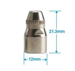 Hoge Kwaliteit Plasma Snijden Onderdelen Plasma Fakkel Verbruiksartikelen P80 Snijelektrode Tet02033 Voor Plasma Snijbrander