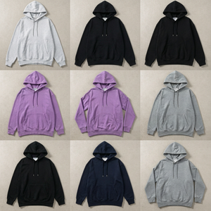เสื้อฮู้ดผู้ชายผ้าฝ้าย 100% สำหรับฤดูหนาว แบบสวมหัว มีฮู้ด ผ้าฟลีซ ทรงปกติ สั่งทำพิเศษ ซักด้านหน้า ป้องกันการหดตัว สไตล์ลำลอง สปอร์ต 450 - Product Image 5