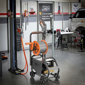 Machine à laver de voiture professionnelle électrique RY-6 <span class=keywords><strong>mobile</strong></span> à poussée manuelle haute pression 8MPa 2.2KW - Product Image 3