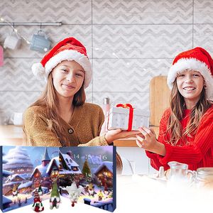 Calendario de Adviento de Navidad con Figuras de Enanos 2024, Impresión Digital, Figuras Metálicas, Uso en Interiores, Regalo para Adolescentes, Decoraciones - Product Image 5