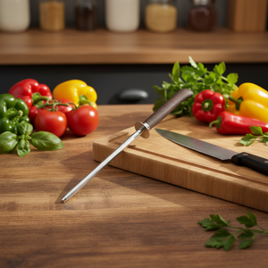 Juego de Utensilios <span class=keywords><strong>Profesionales</strong></span> para Barbacoa de Acero Alemán Forjado, Cuchillo Laguiole para Trinchar, Tenedor de 8 Pulgadas para Parrilla de Carbón, Ecológico - Product Image 3