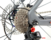 Vélos de course UCI Twitter Factory Direct R10pro-Disc Sport en fibre de carbone haute performance, 22 vitesses, roues 700C pour vélo de route