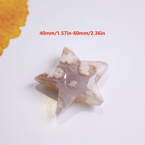 Piedra de Cristal de Ágata con Forma de Estrella, Estilo Bohemio, Precio de Fábrica al por Mayor, Tendencia de Moda para Decoración del Hogar Única y Regalos Navideños - Product Image 3