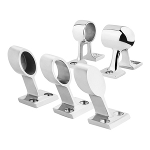 Marine Handrail Brackets 316 Stainless Steel <b>Yacht</b> Boat Rail Bases Durable Corrosion Resistant - Product Image 1