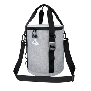 กระเป๋าเก็บความเย็นแบบพับได้ทรงกระบอก กันน้ำ เก็บความสดได้นาน สำหรับใส่อาหารและเครื่องดื่ม ขายดี - Product Image 6