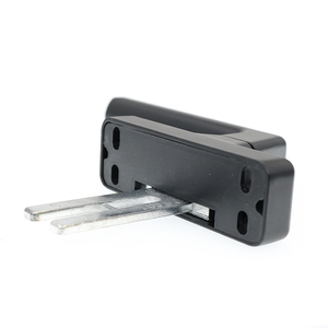 Nhôm Cửa Sổ Khuôn Cửa Sổ Có Thể Tháo Rời Trượt Pvc Kim Loại <span class=keywords><strong>Upvc</strong></span> Phụ Kiện Cửa Khóa Đòn Bẩy Cửa Sổ Xử Lý - Product Image 3