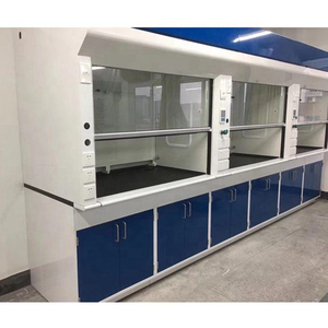 Armario de humos químicos de laboratorio a precio de fábrica/armario de humos, campana extractora de muebles de laboratorio de acero - Product Image 1