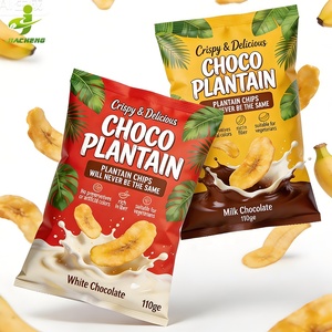 Sachets d'emballage alimentaire personnalisés imprimés pour snacks, pochettes souples vides en plastique, aluminium et Mylar pour chips de pommes de terre et bananes - Product Image 4