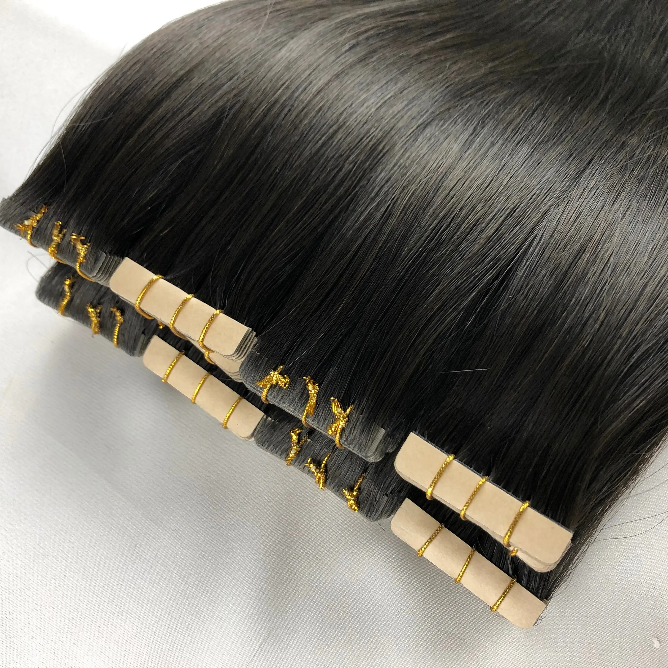 Ruikang Injection Tape Manufacture Price Human Hair Unprocessed Raw Virgin Hair Extensions