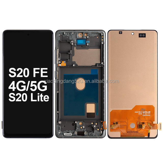 Incell S20 Lite/S20 FE 4G/5G Touch Screen Replacement TFT LCD Display Frame 6.36" 1080x2400 for SM-G780F/SM-G781U