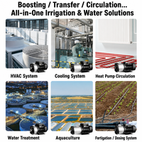 Pompe à eau domestique électrique monophasée automatique multi-étages en acier inoxydable à économie d'énergie, 2-4 m³/h, haute pression