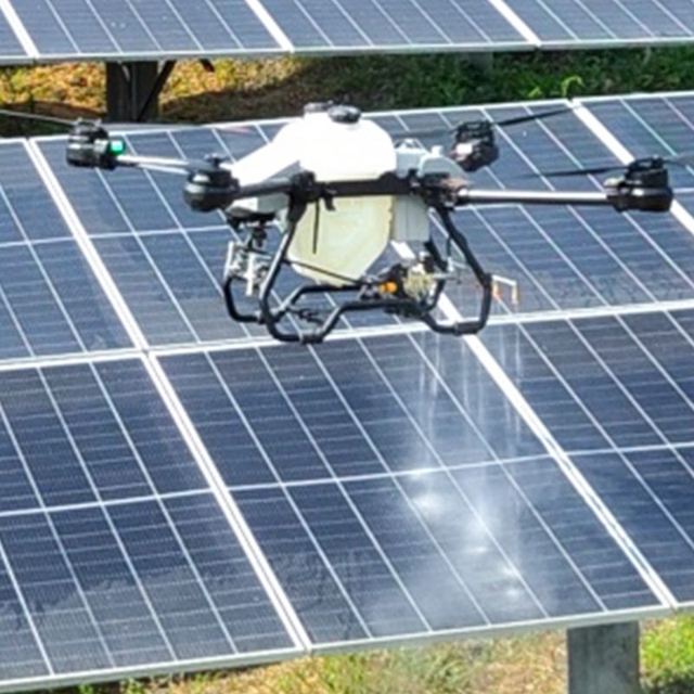 JIUSI D50R High Effective Photovoltaic Cleaning Drone Solar Panel Washing Drone