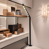 Vitrina Moderna para Joyería con Iluminación |   Luz LED CREE de 3W/5W para Mostrador con Pantalla Protectora para Joyería, Relojes y Gafas