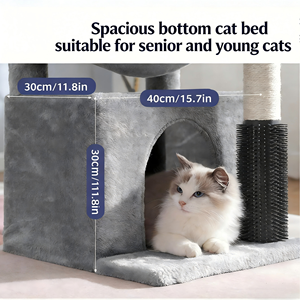 Rascador de Sisal para <span class=keywords><strong>Gatos</strong></span> <span class=keywords><strong>Grandes</strong></span>, Estilo Moderno, de Madera Resistente, Extra Grande, de Lujo, Personalizado por el Fabricante OEM, el Más Vendido - Product Image 5