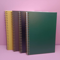 Carnet à spirale pour enfant, imprimé de dessins animés mignons, personnalisable, pas cher
