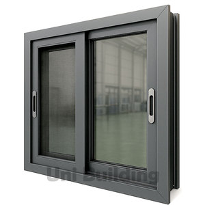 Finestre Scorrevoli <span class=keywords><strong>in</strong></span> <span class=keywords><strong>Alluminio</strong></span> con Doppio Vetro Temperato e Design a Rete per Sicurezza e Ventilazione <span class=keywords><strong>in</strong></span> Case e Appartamenti <span class=keywords><strong>Moderni</strong></span>, con Griglia - Product Image 3