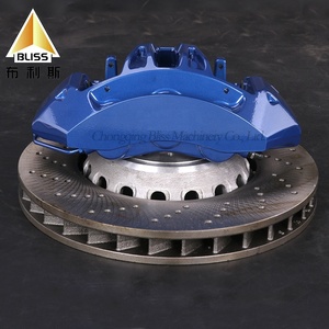 Kit de freno grande, pinza de freno de carreras de seis ollas, disco de una pieza <span class=keywords><strong>M5</strong></span> 400Mm, pinza de freno modificada de aluminio de 6 pistones para <span class=keywords><strong>BMW</strong></span> F10 F13 - Product Image 4