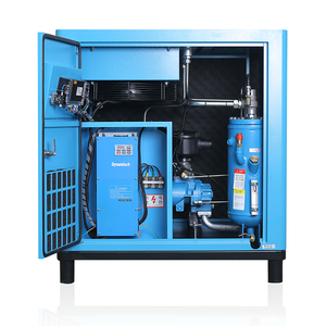 7.5kW 10HP Lubricated Rotary Screw 8bar 13bar <b>Portable</b> Air Cooled Industrial Use - Product Image 5
