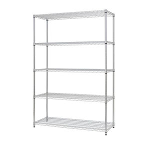 Oem כבד חובה 5-שכבות חוט פלדה מדפים בסגנון מודרני קלאסי עבור מחסן ביתי מוסכים מתכת מעמד אחסון - Product Image 3