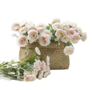 Fleur artificielle cheveux transplantation Nordique ins Britannique petite Iuliennes maison décoration salle de mariage fleurs en pot